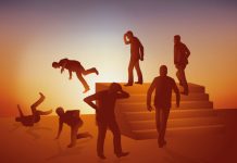 Trouver la force de se relever après une chute se relever