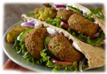 Les soirées Yeshiva, la « junk food » falafel
