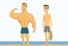 Jeunes hommes : Corps musclé, esprit faible ? musclé ou faible