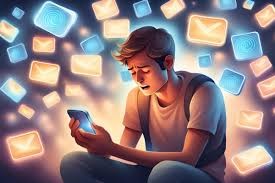 accrocs aux messages et réseaux accros aux réseaux