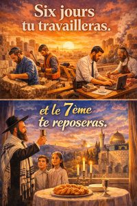 6 jours tu travailleras