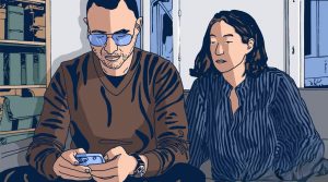 être là sans y être